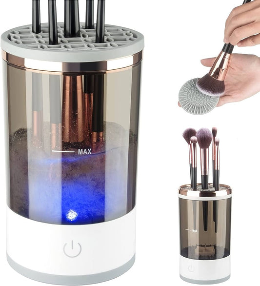 Mini Portable Ultrasonic Makeup Brush Cleaner