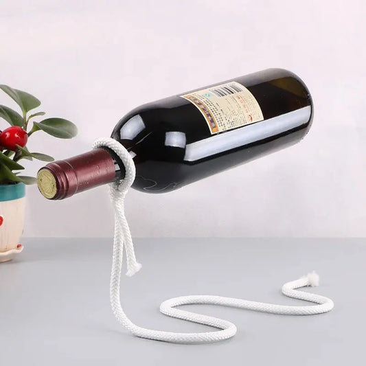 Botellero mágico de cuerda flotante