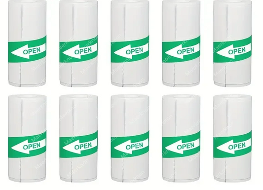 10 Rollos de Papel Térmico Adhesivo (sticky) para la impresora MiniPrint